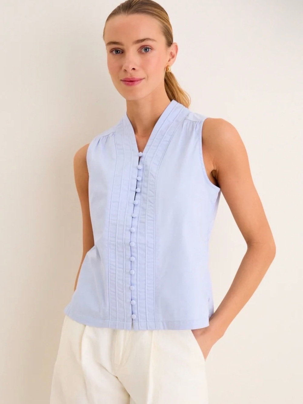 NWT Tuckernuck (M) Lucy Top French Blue ***SOLD OUT